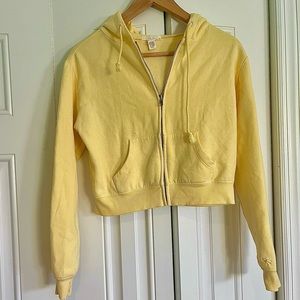 Daisy yellow zip up🌼